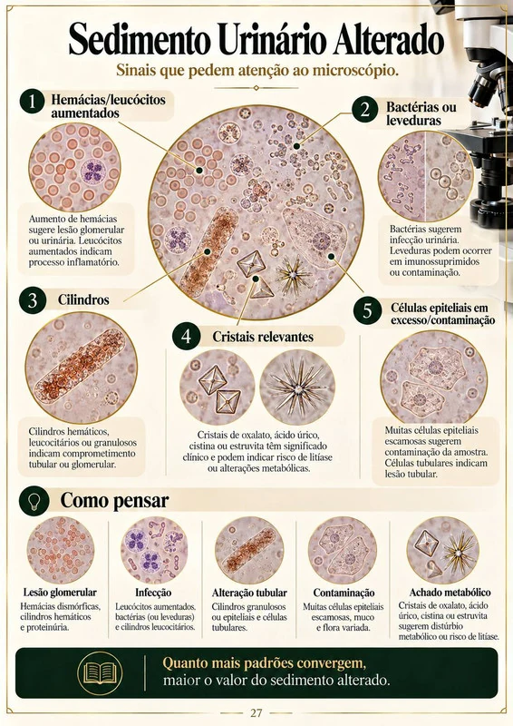 Sedimento Urinário Alterado