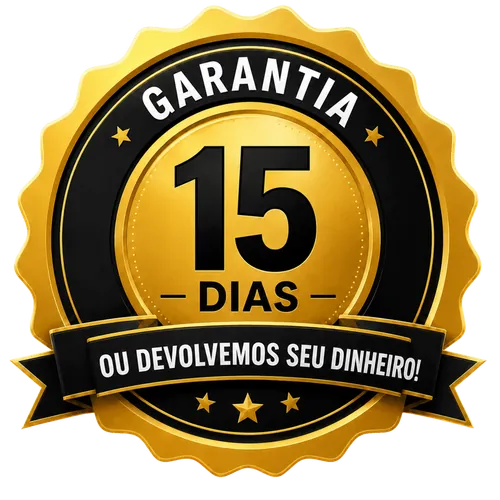 Selo de garantia de 15 dias